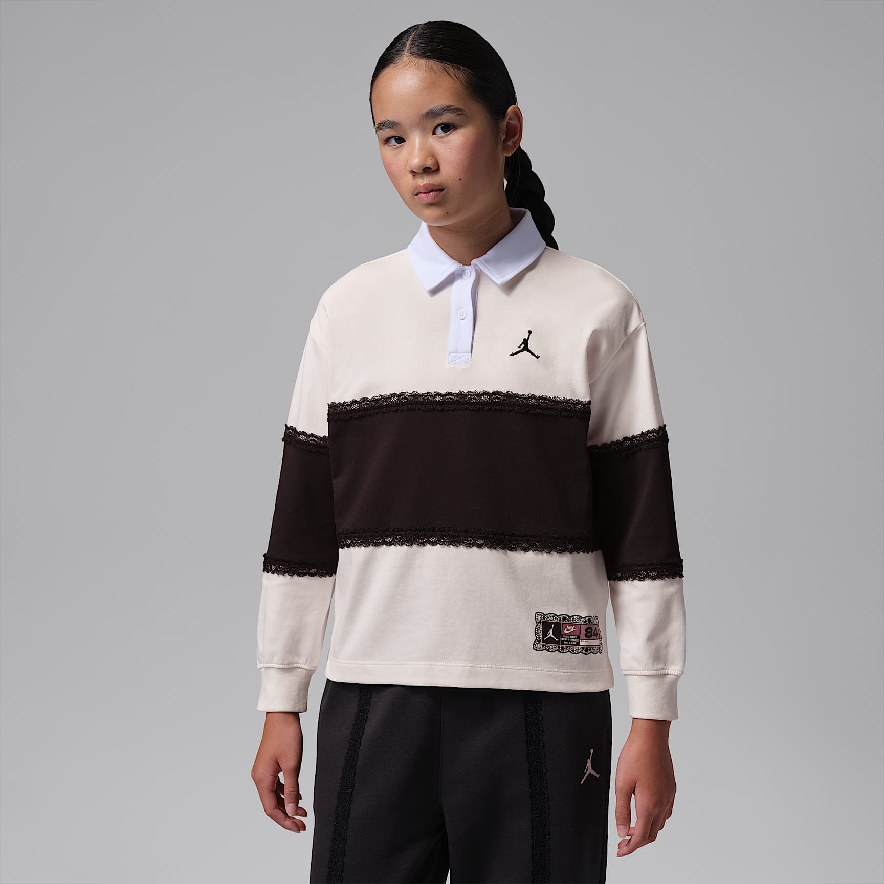 Jordan Big Kids' Dri-FIT Rugby Top. Nike.com
